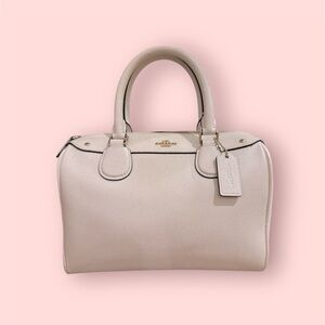 Coach / Rowan Satchel Top handle / Crossbody bag Chalk